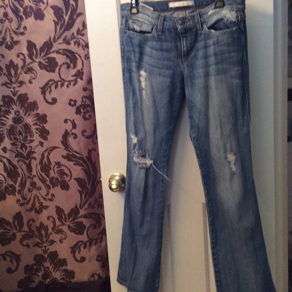 Joe's boyfriend distressed jeans